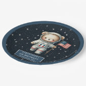 Sweet Teddy Bear Astronaut Boy Showpaper Teller (Schrägansicht)