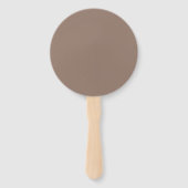 Sweet Teddy Bear Baby Shower Fächer (Rückseite)