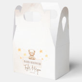 Sweet Teddy Bear Baby Shower Geschenkschachtel (Geöffnet)