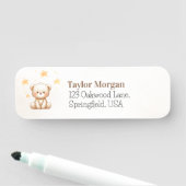 Sweet Teddy Bear Baby Shower Namensschild (Beispiel)