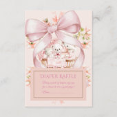 Sweet Teddy Bear Nursery Floral Insert (Vorderseite)