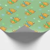 Sweet Teddy Bear Teddy Bear Baby Dusche Geschenkpapier (Ecke)