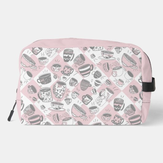 Sweet Tee Print Cut Nähtasche Waschbeutel (Rückseite)