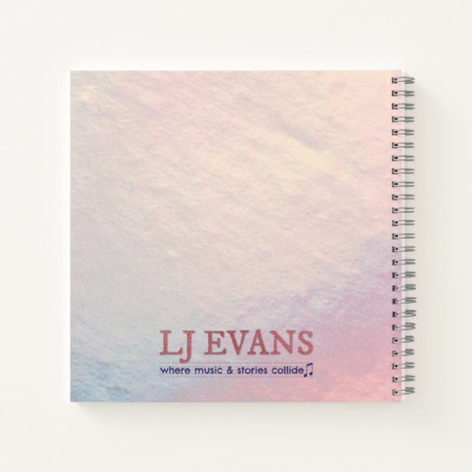 "Sweet Tee & Stories" Leere Rezept Buch (Rückseite)