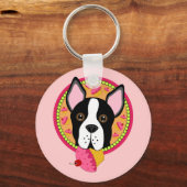 Sweet Terrier Schlüsselanhänger (Vorderseite)