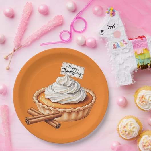 Sweet Thanks Thanksgiving Pappteller (Party)
