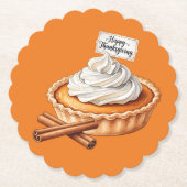 Sweet Thanks Thanksgiving Untersetzer (Vorderseite)