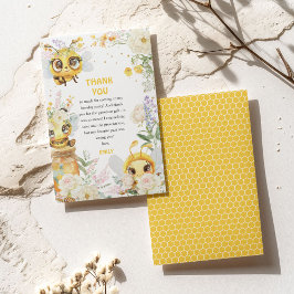 Sweet to Bee' Birthday Dankeskarte