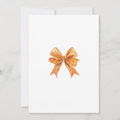 Sweet to Bee Elegante Einladung zum Geburtstag (Rückseite)