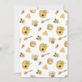 Sweet to Bee One Flat Note Dankeskarte (Rückseite)