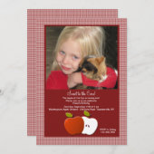 Sweet to the Core Foto Einladung (Vorne/Hinten)