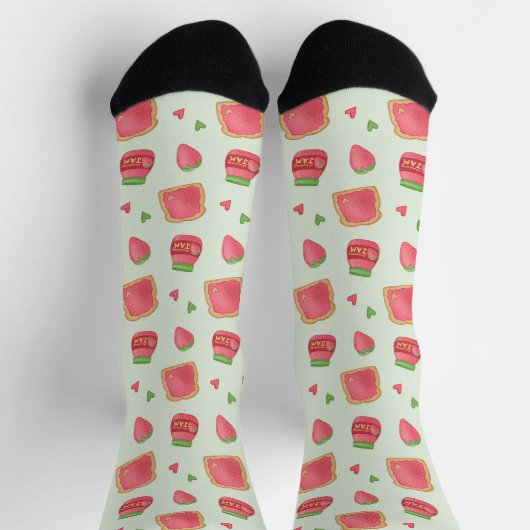 Sweet Toast und Strawberry Jam Socken (Oben)