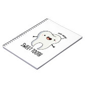 Sweet Tooth Funny Dental Puff Notizblock (Linke Seite)