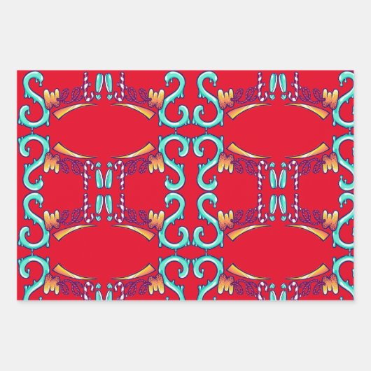 "Sweet Tooth" Geschenkpapier Set (Vorderseite 3)