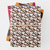 "Sweet Tooth" Geschenkpapier Set (Beispiel)