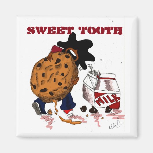 Sweet Tooth Magnet (Vorne)