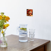 Sweet Tooth Monkey Foliendrucke (Ablage(Küche))