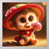 Sweet Tooth Monkey Foliendrucke (Vorderseite)