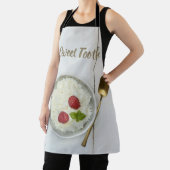 Sweet Tooth Reis Pudding mit Himbeeren Nachtisch Schürze (InSitu)