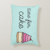 Sweet Tooth: Zeit für Kuchen Dekokissen (Rückseite(Vertikal))