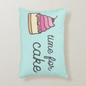 Sweet Tooth: Zeit für Kuchen Dekokissen (Vorderseite(Vertikal))