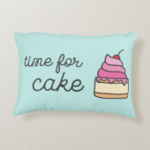 Sweet Tooth: Zeit für Kuchen Dekokissen (Rückseite)