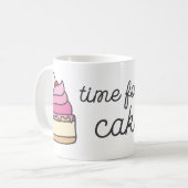 Sweet Tooth: Zeit für Kuchen Kaffeetasse (Vorderseite Links)