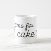 Sweet Tooth: Zeit für Kuchen Kaffeetasse (Mittel)