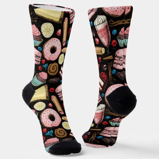 Sweet treats  socken (Gewinkelt)