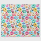 Sweet Treats Wrapping Paper Geschenkpapier (Flach)