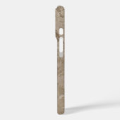 Sweet Trendy Cream Marble Case-Mate iPhone Hülle (Rückseite / Links)