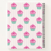 Sweet Trendy Cup Cakes Notizblock (Rückseite)