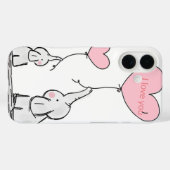 Sweet Trendy Elefant Case-Mate iPhone Hülle (Rückseite (Horizontal))