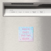 Sweet Trendy Glitzer Magnet (In Situ (Geschirrspüler))