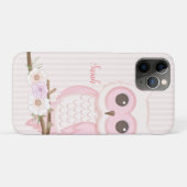 Sweet Trendy Owl Case-Mate iPhone Hülle (Rückseite (Horizontal))