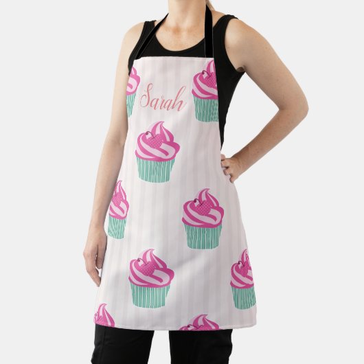 Sweet Trendy Pink Cup Cakes Schürze (InSitu)