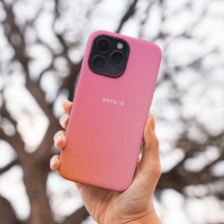 Sweet Trendy Pink Orange Ombre Gefärbte Krawatte k iPhone 16 Pro Hülle