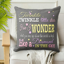 Sweet Twinkle Star Baby Kinderzimmer Kissen