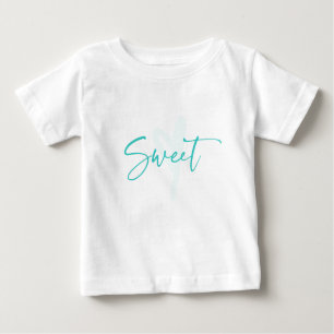 Sweet Typografy-Kinder Baby T-shirt