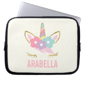 Sweet Unicorn Laptopschutzhülle (Vorderseite)