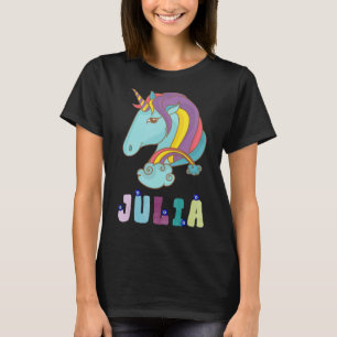 Sweet Unicorn Pastel Vintag Julia Nazar Eye Form T-Shirt