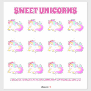 Sweet Unicorns Aufkleber
