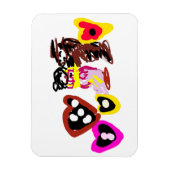 Sweet Valentine day dolls Magnet (Vertikal)