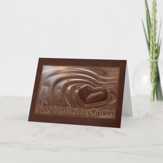 Sweet Valentine Feiertagskarte (Vorderseite)