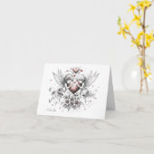 Sweet Valentine Karte (Gelbe Blume)