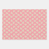 Sweet Valentine Raute Herz Geschenkpapier Set (Vorderseite 3)