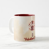 Sweet Valentine’s Day Nutcracker Love Coffee Mug Zweifarbige Tasse (Vorderseite Links)