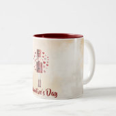 Sweet Valentine’s Day Nutcracker Love Coffee Mug Zweifarbige Tasse (VorderseiteRechts)