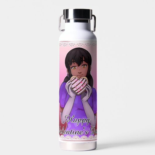 Sweet Valentine Trinkflasche (Vorne)