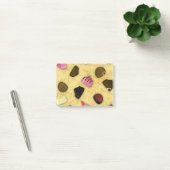 Sweet Valentine - Valentine's Day Candy Pattern Post-it Klebezettel (Büro)
